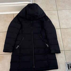 Andrew Marc Black Quilted Jacket